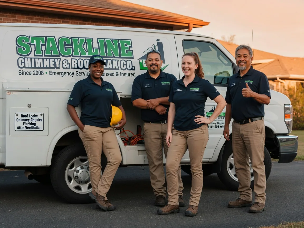 Chimney flashing repair company in Connell, WA